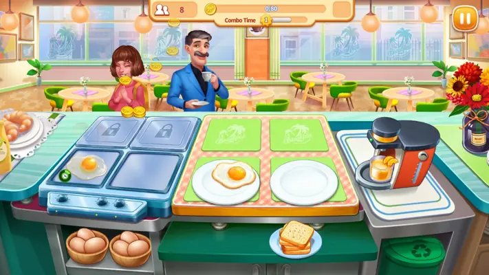 My Restaurant: Crazy Cooking Games android App screenshot 0