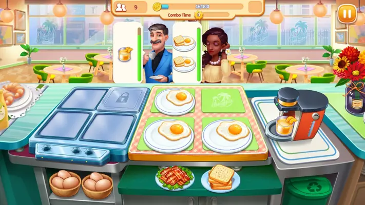 My Restaurant: Crazy Cooking Games android App screenshot 9